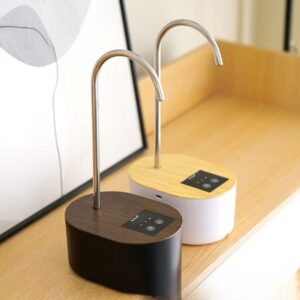 Wood Grain Desktop Water Dispenser